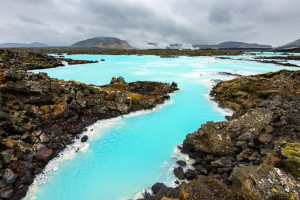 Die Blaue Lagune in Island