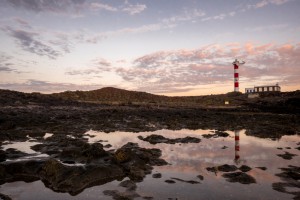 Leuchtturm an der Punta Rasca