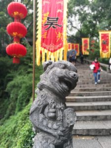 Statue im Tigerhill Tempel