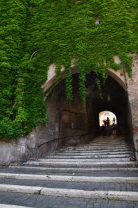 Treppe der Kriminellen