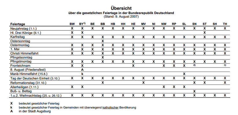 Gesetzliche-Feiertage Gesetzliche-Feiertage