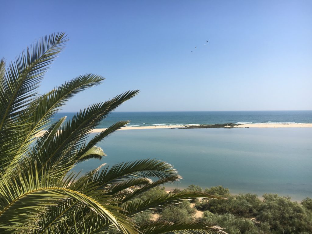 Blick auf das Naturschutzgebiet Ria Formosa