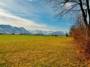 Landschaft in Sonthofen